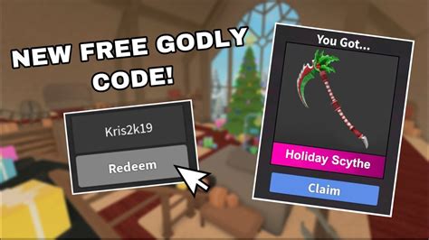Godly codes mm2. Things To Know About Godly codes mm2. 